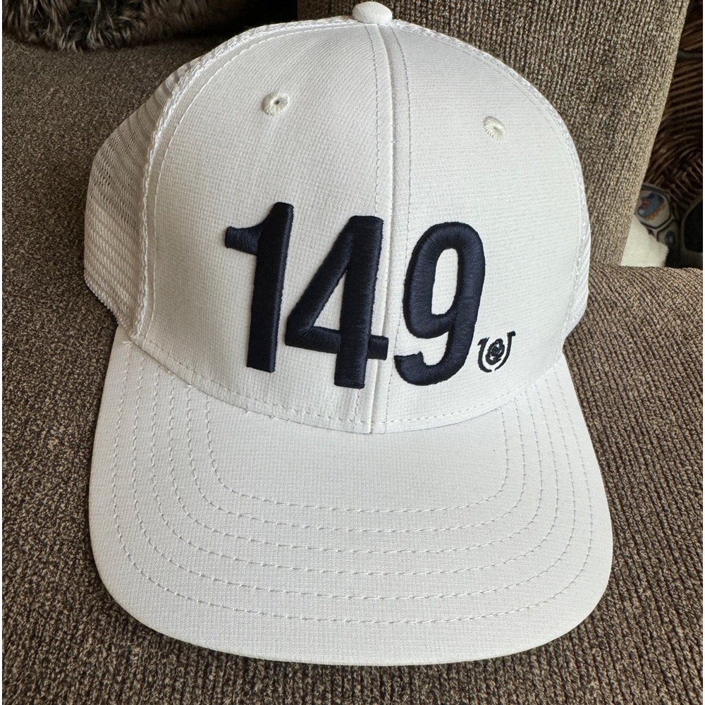 Vineyard Vines Trucker Snapback Hat White Unisex Adjustable